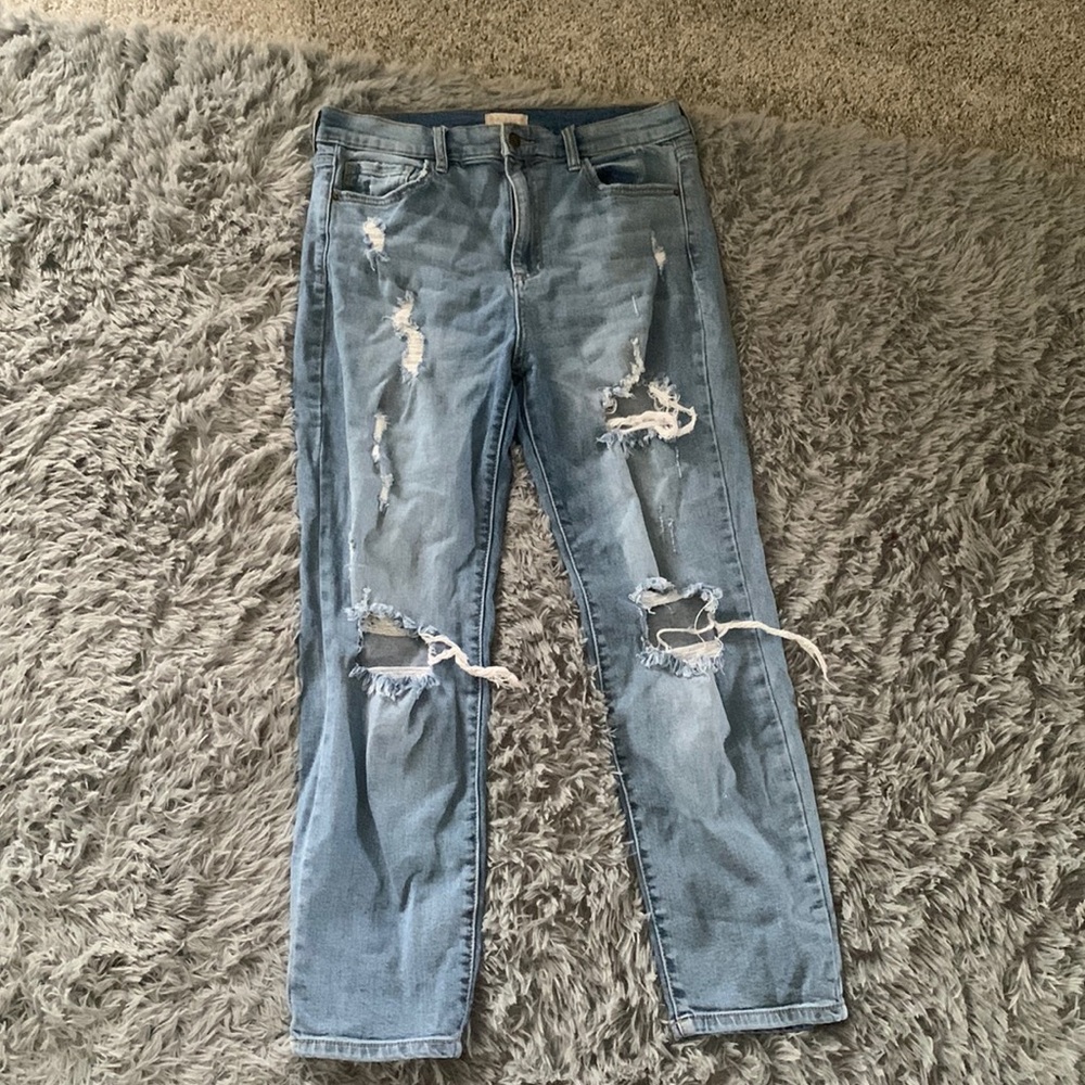 ripped jeans